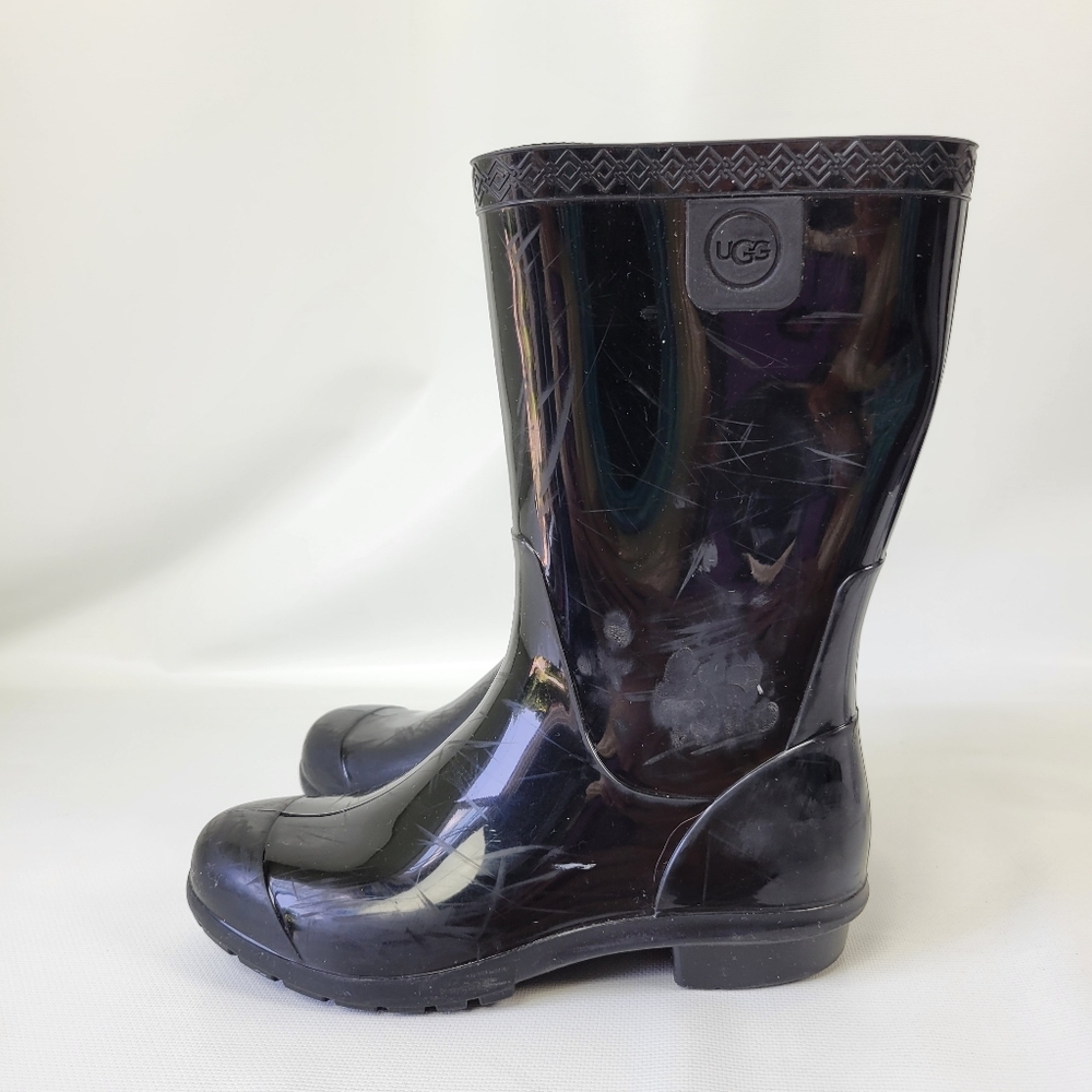 UGG Rubber Rain Boots Boys Sz 1